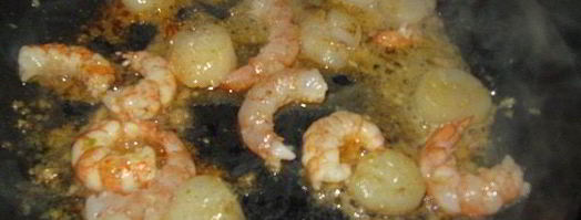 паста с гребешками. Шаг 3