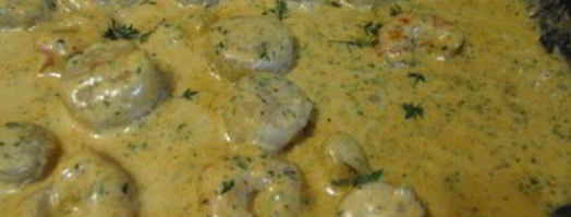 паста с гребешками. Шаг 4