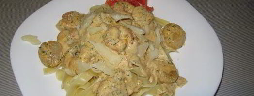 паста с гребешками. Шаг 6