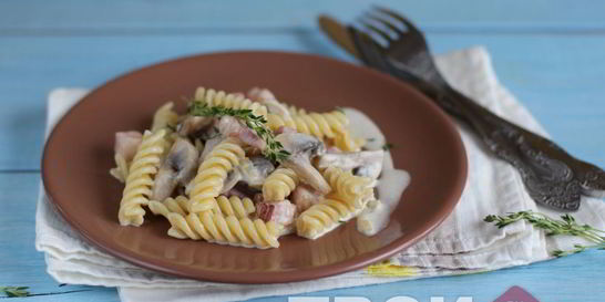 Паста с грибами