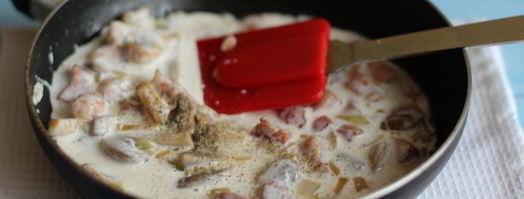 паста с грибами. Шаг 8