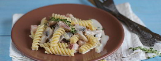 паста с грибами. Шаг 10