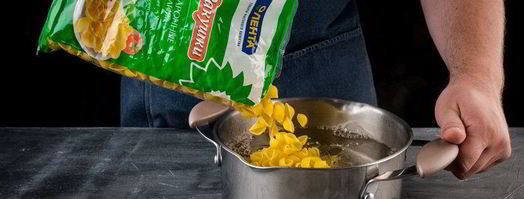 паста с копченой семгой и луком пореем. Шаг 3