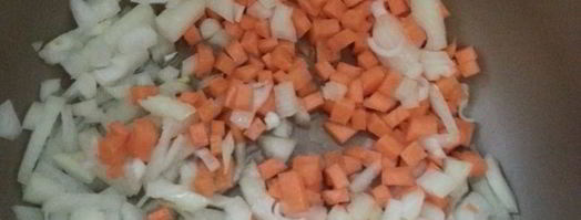 паста с курицей и овощами. Шаг 4