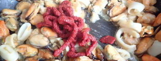 паста с морепродуктами. Шаг 7