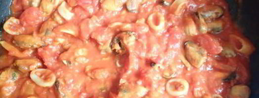 паста с морепродуктами. Шаг 8