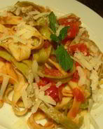 Паста с розмарином, мятой и шалфеем