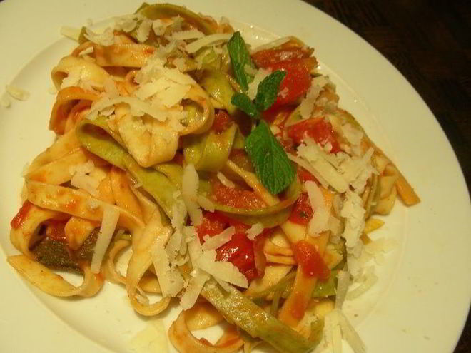 Рецепт пасты с розмарином, мятой и шалфеем