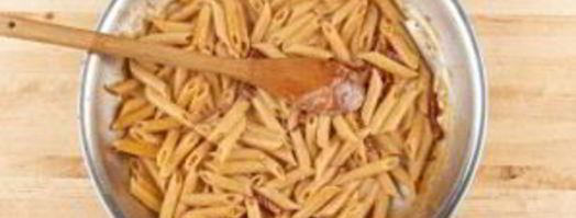 паста с шампиньонами и томатами. Шаг 5