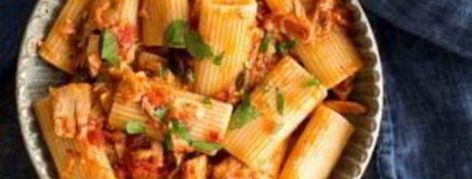 паста с тунцом и томатами. Шаг 6