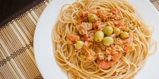 Паста с тунцом