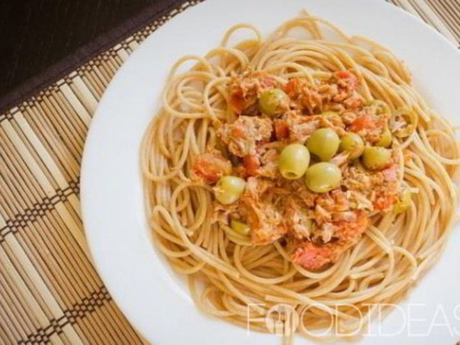 Рецепт пасты с тунцом