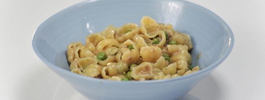 паста с зеленым горошком и тунцом. Шаг 5