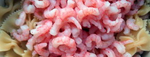 паста, запеченная с креветками и тремя видами сыра. Шаг 5