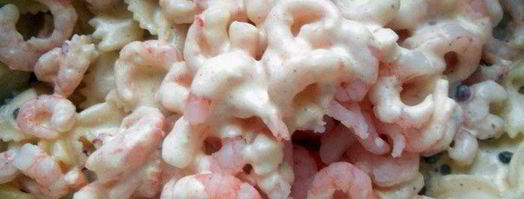 паста, запеченная с креветками и тремя видами сыра. Шаг 6