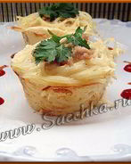 Спагетти с фаршем