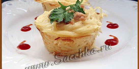 Спагетти с фаршем