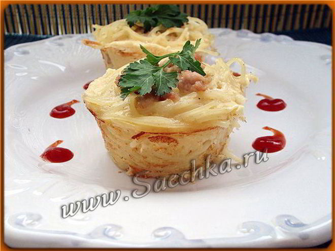 Рецепт спагетти с фаршем