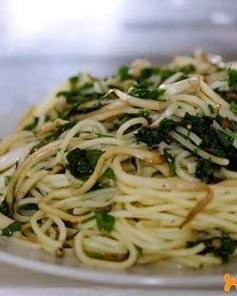 Спагетти с грибами