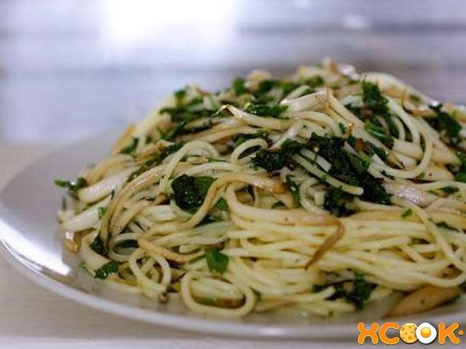 Рецепт спагетти с грибами