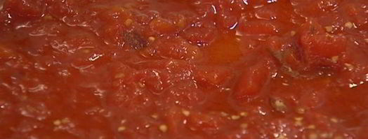 спагетти с помидорами и беконом. Шаг 6