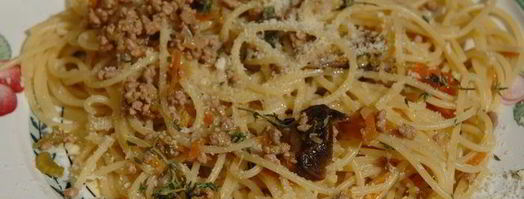 спагетти с телятиной и сельдереем. Шаг 13