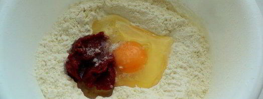 цветная паста триколор. Шаг 4