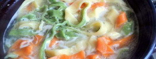 цветная паста триколор. Шаг 11