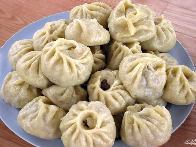 Рецепт бурятских мантов