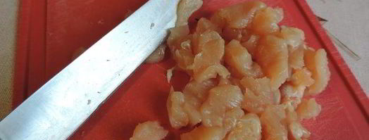 гуль-ханум с тыквой и курицей. Шаг 3