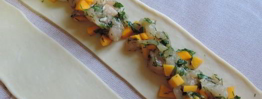 гуль-ханум с тыквой и курицей. Шаг 7