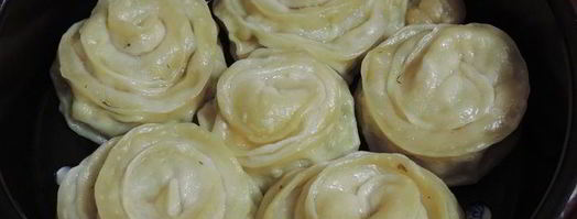 гуль-ханум с тыквой и курицей. Шаг 11