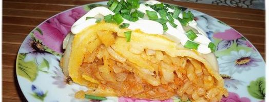 ханум с картофелем. Шаг 9