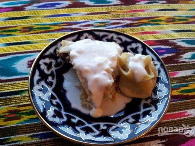 Рецепт ханумы с мясом в пароварке