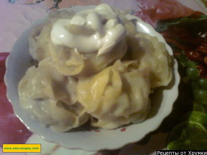 Рецепт мантов из баранины