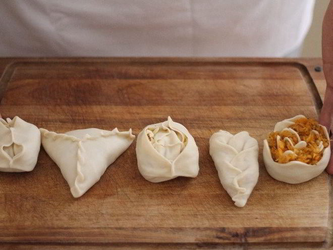 Рецепт мантов из тыквы