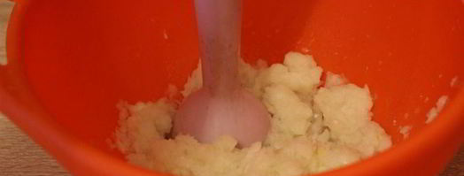 манты-косичка с мясом. Шаг 4