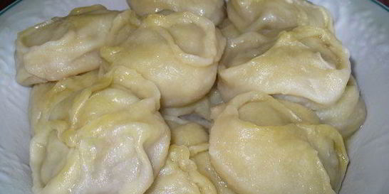 Манты новогодние