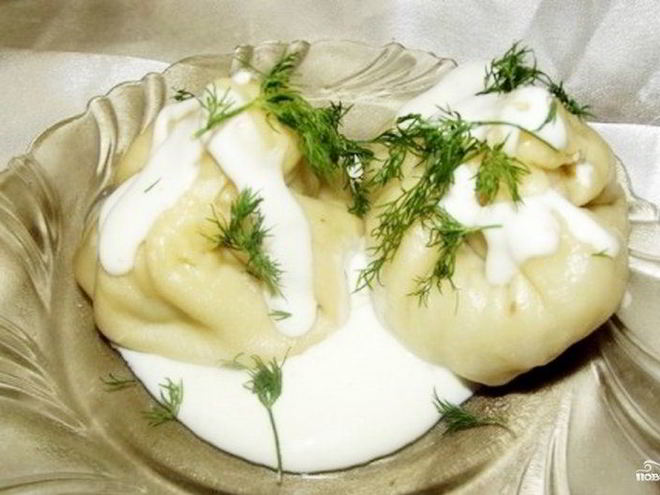 Рецепт мантов по-киргизски