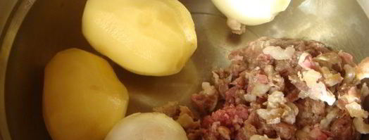 манты с гусем. Шаг 3