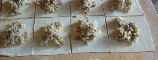 манты с гусем. Шаг 4