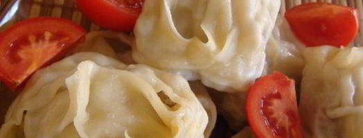 манты с гусем. Шаг 6