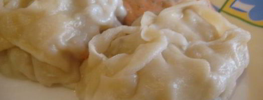 манты с гусем. Шаг 7