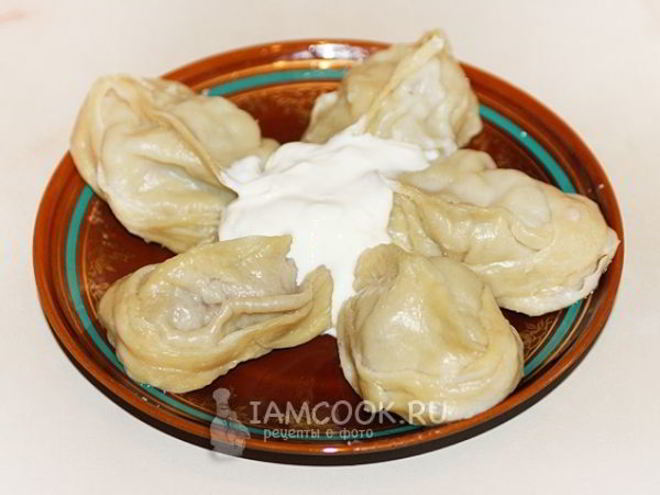 Рецепт мантов с мясным фаршем