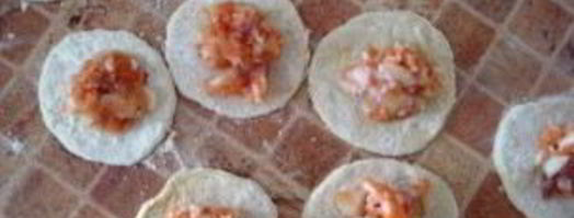 манты с рыбой. Шаг 5