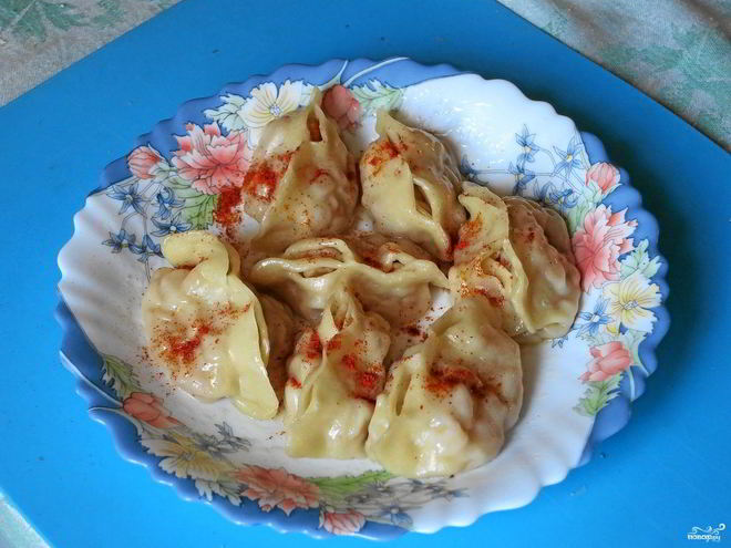 Рецепт мантов с тыквой и курдючным салом