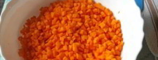 манты с тыквой и курдючным салом. Шаг 3