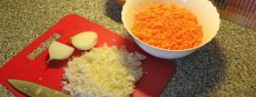 манты с тыквой и курдючным салом. Шаг 5