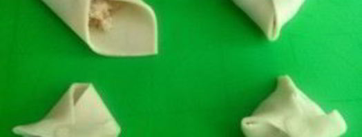 манты с тыквой и мясом в мультиварке. Шаг 9