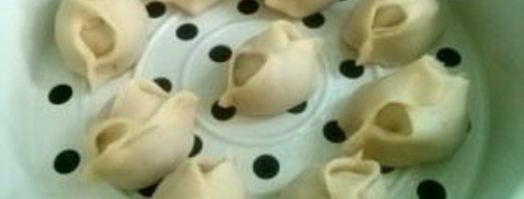 манты с тыквой и мясом в мультиварке. Шаг 11